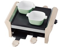 レコルト ラクレットアンドフォンデュメーカー グランメルト クリームホワイト レコルト ラクレット&フォンデュメーカー グランメルト RRF-2(W