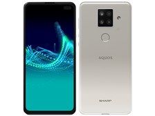 (美品)SHARP　AQUOS　sense4　plus(SIMフリー版)　ブラッ