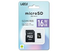 リーダーメディアテクノ Lazos L-16MSD10-U1 [16GB] 価格比較 - 価格.com