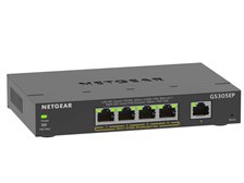 NETGEAR PoE+ スイッチングハブ GS305P NETGEAR 5-Port Gigabit Ethernet Unmanaged PoE+ Essentials Switch
