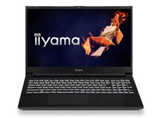 iiyama LEVEL-15FX066-i7-RFSX-R Core i7 10750H/8GBメモリ/500GB SSD