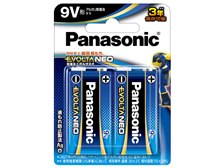 パナソニック エボルタNEO アルカリ乾電池 9V形 2本パック 6LR61NJ/2B