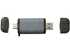 ナカバヤシ Digio2 CRW-DC3SD76GY [USB/USB Type-C グレー] 価格比較