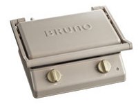 BRUNO BRUNO グリルサンドメーカー ダブル BOE084-GRG [グレージュ 