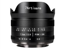 美品　7Artisans 7.5mm F2.8 七工匠 7Artisans 7.5mm F2.8 FISH-EYE II ED 75EB-II [ソニーE用