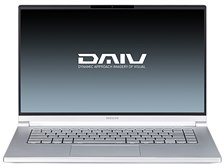 DAIV 5P i7 10750H 32GB SSD2TB GTX1650-