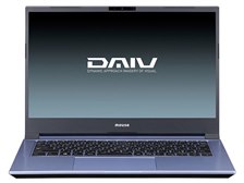 マウスコンピューター DAIV 4N Core i7 1165G7/GTX 1650Ti/16GBメモリ