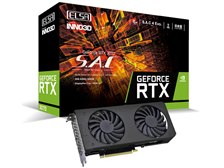 ELSA ELSA GeForce RTX 3070 S.A.C GD3070-8GERS [PCIExp 8GB] 価格