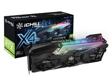 GeForce RTX3080 iChill X3 10GB グラフィックボード 3連ファンクーラー搭載の「GeForce RTX 3080 iCHILL X3」が発売