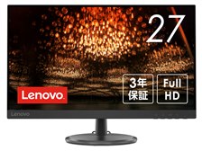 ☆Lenovo　27インチ液晶モニター　D27-30　D20270FD0　箱付き Lenovo D27-30 27