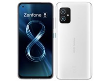 【ジャンク】Zenfone8 ホワイトスマホ/家電/カメラ
