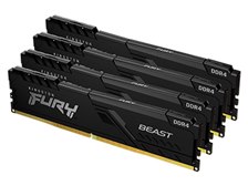 キングストン KF426C16BBK4/128 [DDR4 PC4-21300 32GB 4枚組] 価格比較