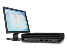 HP ProDesk 400 G6 DM/CT 超小型ミドルレンジモデル モニターセット