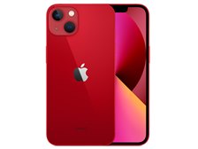 Apple iPhone 13 (PRODUCT)RED 128GB SIMフリー [レッド] 価格比較 