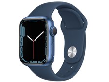 Apple Apple Watch Series 7 GPSモデル 41mm MKN13J/A [アビスブルー 