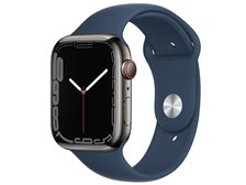 Apple Apple Watch Series 7 GPS+Cellularモデル 45mm MKL23J/A [グラファイトステンレススチールケース/アビスブルースポーツバンド]  価格比較 - 価格.com