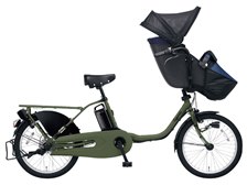 パナソニック電動アシスト自転車 BE-ELMD033グリーン前後チャイルドシート パナソニック電動アシスト自転車 BE-ELMD033グリーン前後