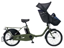 パナソニック電動アシスト自転車 BE-ELMD033グリーン前後チャイルドシート l_K0001391556.jpg