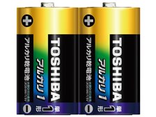 東芝 アルカリ1 アルカリ乾電池 単1形 2本入り LR20AN 2KP 価格比較