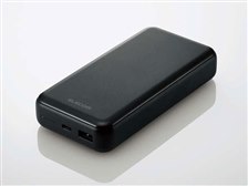 【新品•未開封・２台】エレコム　ELECOM DE-C33L-20000BK 黒 USB Power Delivery認証モバイルバッテリー(20100mAh/52.5W) - DE-C33L