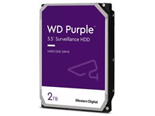 WesternDigital製2TB HDD WD22PURZ 使用:3時間 Amazon | Western Digital ウエスタンデジタル WD Purple 内蔵