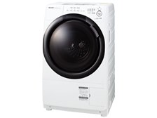 地域限定送料無料　極上美品 シャープ ドラム式洗濯乾燥機 ES-S7GR