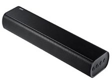 美品■コンパクト サウンドバースピーカー／サンワサプライ 400-SP088 サウンドバー 50W 幅41cm コンパクト テレビスピーカー バー