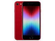 【新品未使用】iPhone SE 3 第三世代 64GB 本体 赤 Red