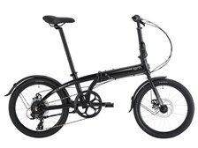 08LA☆　折りたたみ自転車 シャインブラック WONKA】20インチ自転車 ウォンカ折畳【カラー：マットブラック