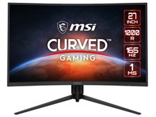 最終値下げ中！　MSI Optix G271cqp 27インチ 湾曲モニター 湾曲率1000Rで圧倒的没入感！高いゲーミング性能と目に優しい