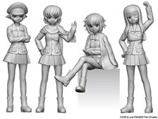 プラッツ ガールズ&amp;パンツァー劇場版 1/35 カバさんチーム フィギュアセット パンツァージャケットバージョン n5ksbvb Amazon.co.jp: プラッツ ガールズ&パンツァー劇場版 1/35 カバ