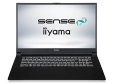 iiyama SENSE-17FX152-i7-NAPXS Core i7 11800H/32GBメモリ/500GB SSD+