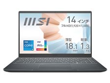 MSI ノートパソコン ノートPC modern14 b11mou 2417jp MSI Modern-14-B11MOU-2417JP ひかりTVショッピング限定モデル