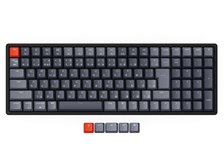 ワイヤレスメカニカルキーボード　キークロンK2C2　青軸 Keychron K2（ホットスワップ可能）ワイヤレスメカニカル