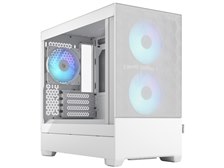 【即日発送】Fractal Design Pop Mini Air RGB Fractal Design Pop Mini Air RGB TG FD-C-POR1M-01 [ホワイト