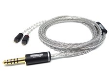 nobunaga labsノブナガラボ華厳4.4㎜バランスケーブル 玄(げん)：NOBUNAGA Labs COMBINE：4.4mm5極バランス対応FitEar
