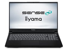 iiyama SENSE-15FR171-i7-UASX Core i7 12700H/16GBメモリ/500GB SSD