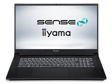 iiyama SENSE-17FR172-i7-UAZX Core i7 12700H/32GBメモリ/1TB SSD/RTX