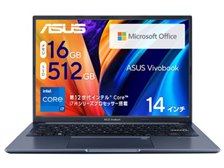 ASUS Vivobook 14X X1403ZA Core i7 12700H/16GBメモリ/512GB  SSD/14型WUXGA液晶/Microsoft Office H&B 2021搭載モデル X1403ZA-LY160WS 価格比較 - 価格.com