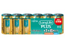 【単品12個セット】 FDK 富士通 乾電池 富士通ロングライフプラス単1 LR20LP(6S) 6本(代引不可)【送料無料】 富士通 ロングライフプラス アルカリ乾電池 単1形 6個パック LR20LP(6S
