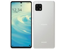 シャープ AQUOS sense6s 楽天モバイル [シルバー] 価格比較 - 価格.com