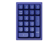 Keychron Q0 QMK カスタム・テンキー Q0-J1 赤軸 [ネイビー Keychron Q0 QMK カスタム・テンキー Q0-J1 赤軸 [ネイビー