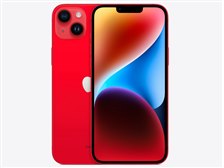 Apple iPhone 14 Plus (PRODUCT)RED 128GB SIMフリー [レッド] 価格 