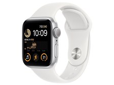 Apple Apple Watch SE 第2世代 GPSモデル 40mm MNJV3J/A [シルバー ...