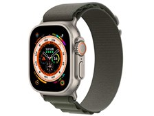 【付属品完備・美品】Apple Watch UltraグリーンアルパインループM