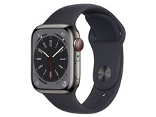 Apple Apple Watch Series 8 GPS+Cellularモデル 41mm MNJJ3J/A [グラファイトステンレススチールケース/ミッドナイトスポーツバンド]  価格比較 - 価格.com