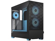 Fractal Design Pop Air RGB Cyan Core TG Clear Tint FD-C