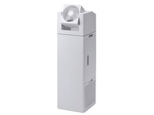 アイリスオーヤマ サーキュレーター加湿空気清浄機 KCHA-A55-W アイリスオーヤマ、空気を循環させながら稼働する