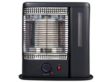 【新品未使用】スチーム加湿機能付電気ストーブWARMTHブラックQS213BK スチーム加湿付電気ストーブ ウォ―ムス ブラック QS213BK QUADS