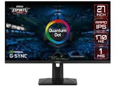 【ジャンク品】MSI ゲーミングモニター G274QPF-QD 27インチ MSI 27インチゲーミング液晶モニター G274QPF-QDの口コミ・評判